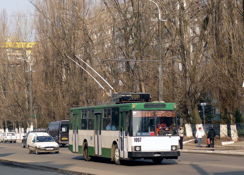 Днепр, ЮМЗ Т1Р (Т2П) № 1067