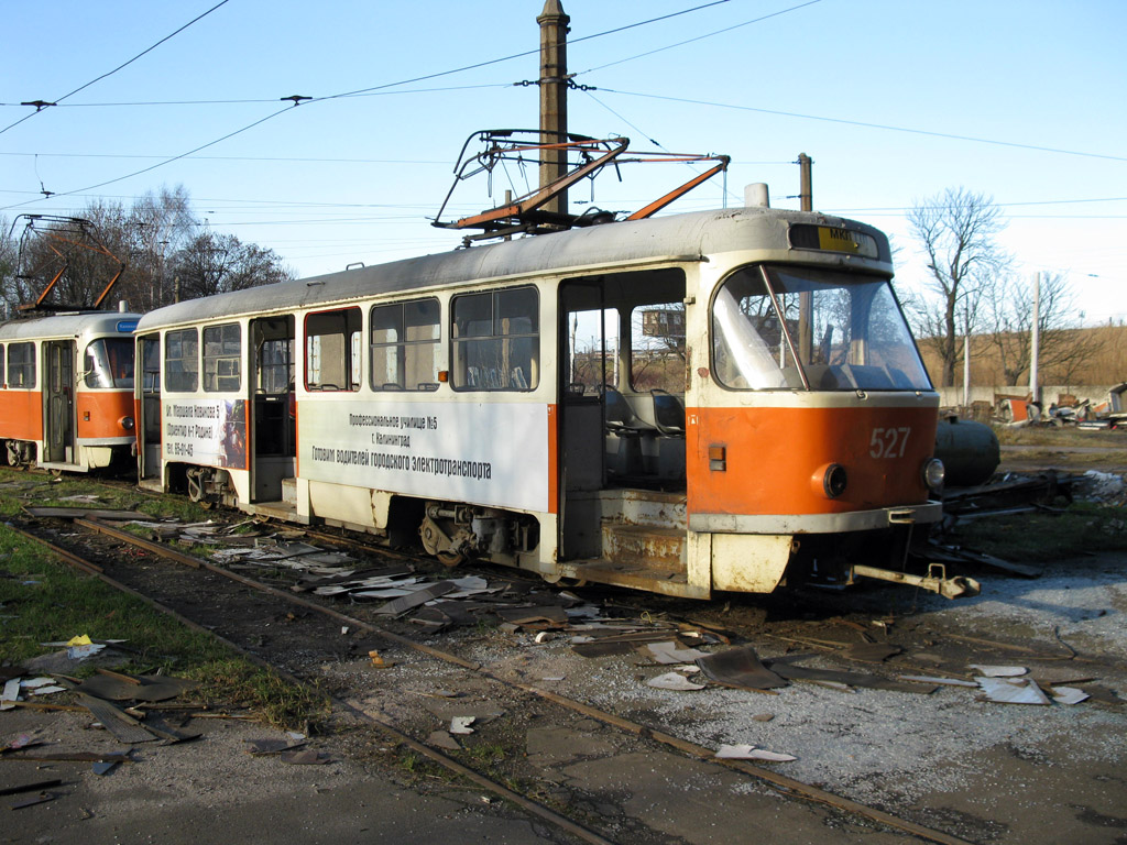 Калининград, Tatra T4D № 527