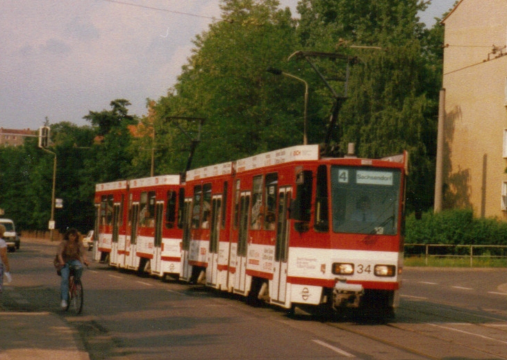 Котбус, Tatra KT4DM № 34