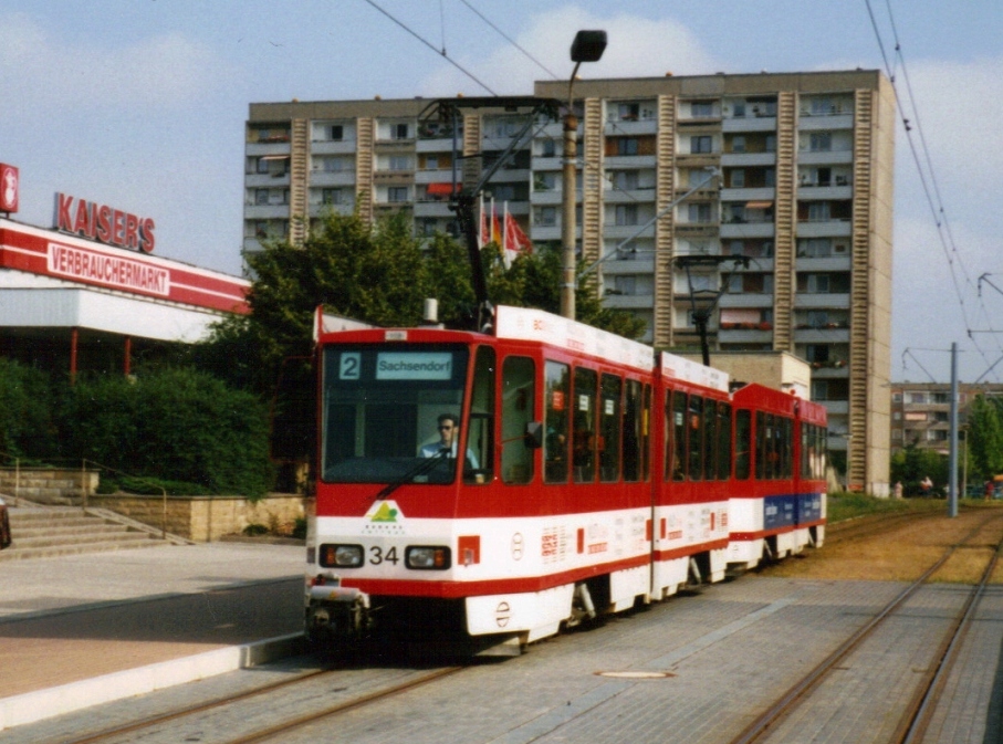 Котбус, Tatra KT4DM № 34