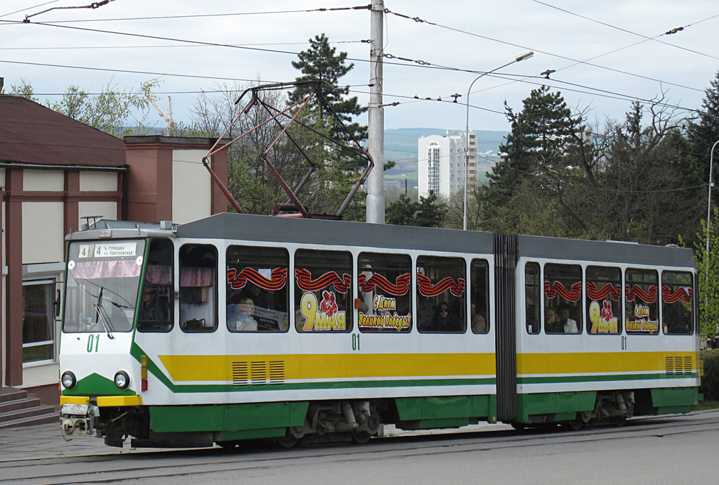 Пятигорск, Tatra KT4D № 01