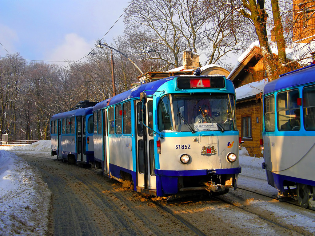 Рига, Tatra T3A № 51852