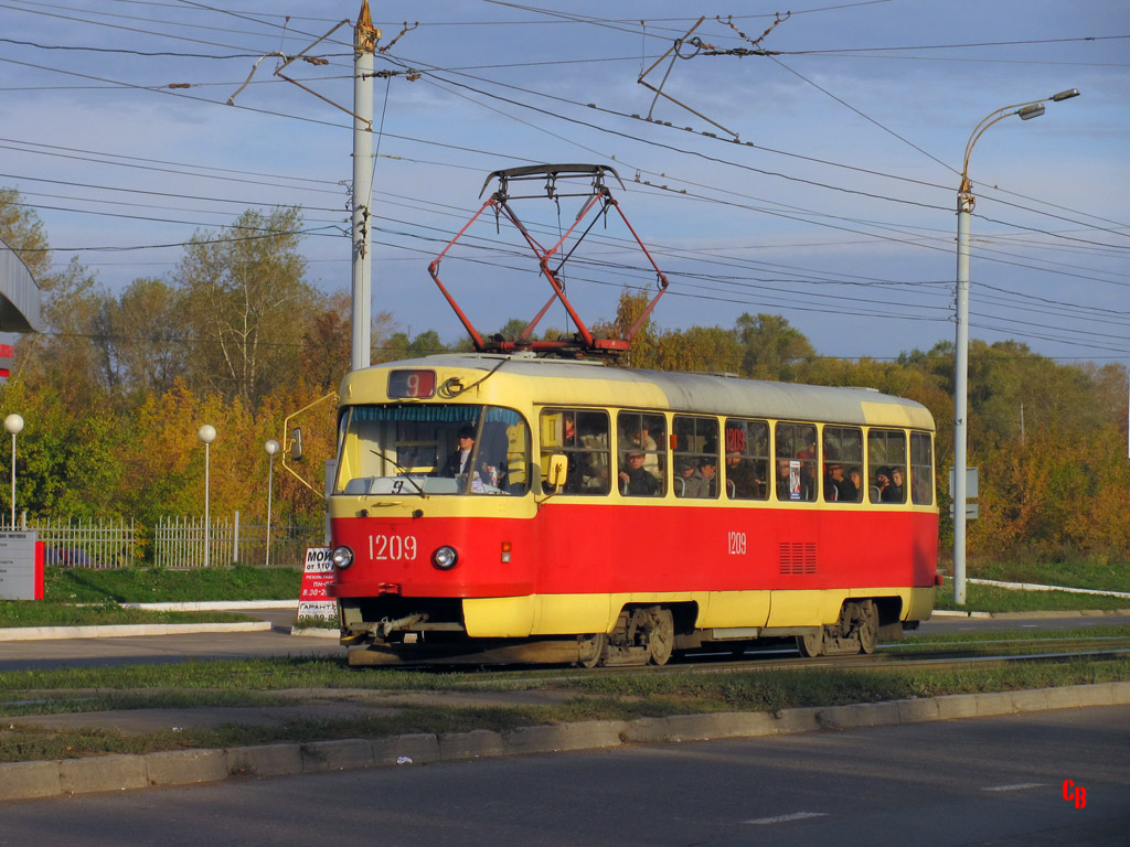 Ижевск, Tatra T3SU № 1209