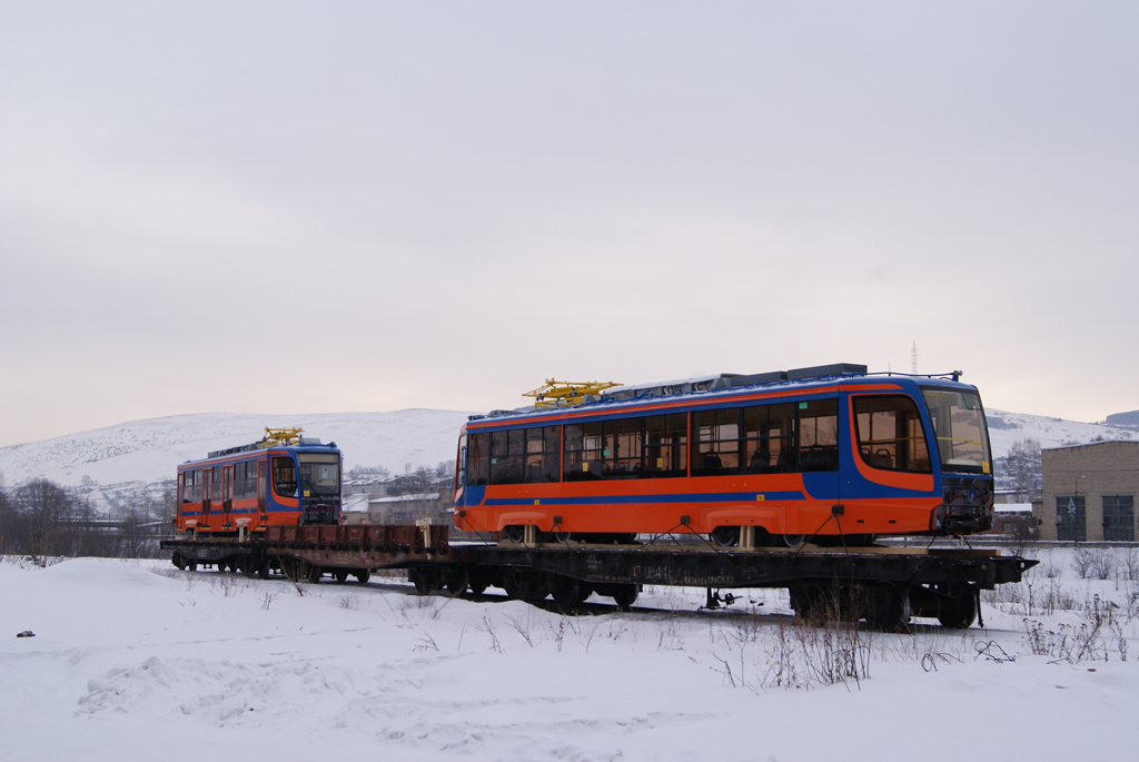 Пермь, 71-623-01 № 504; Пермь, 71-623-01 № 506; Усть-Катав — Новые вагоны
