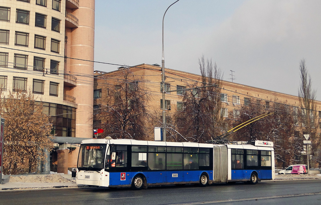 Москва, Тролза-6206.01 «Мегаполис» № 3680