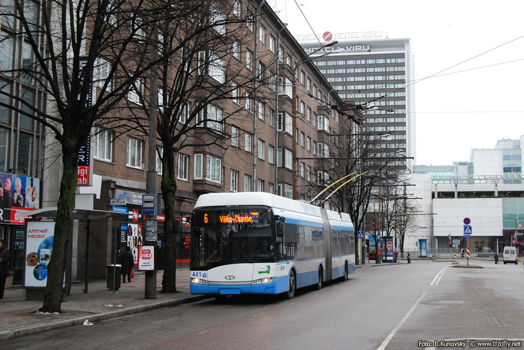 Таллин, Solaris Trollino III 18 AC № 441