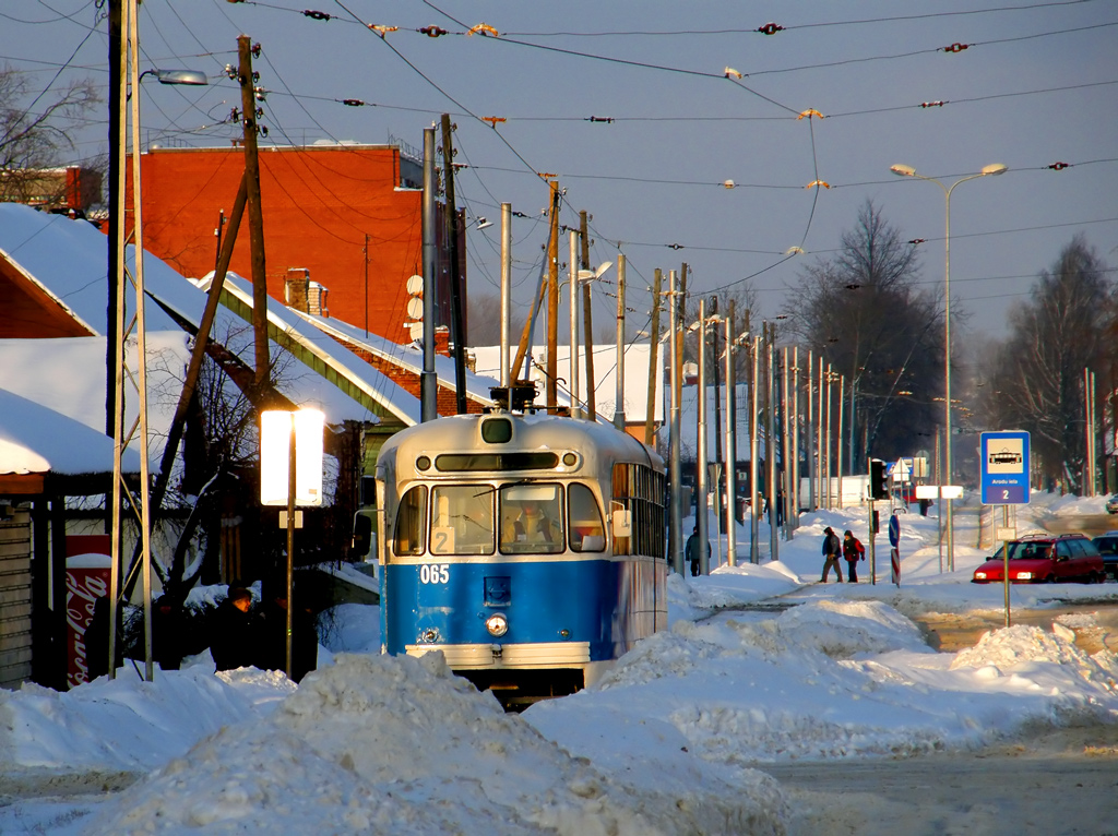 Dünaburg, RVZ-6M2 Nr. 065; Dünaburg — Tramway Lines and Infrastructure