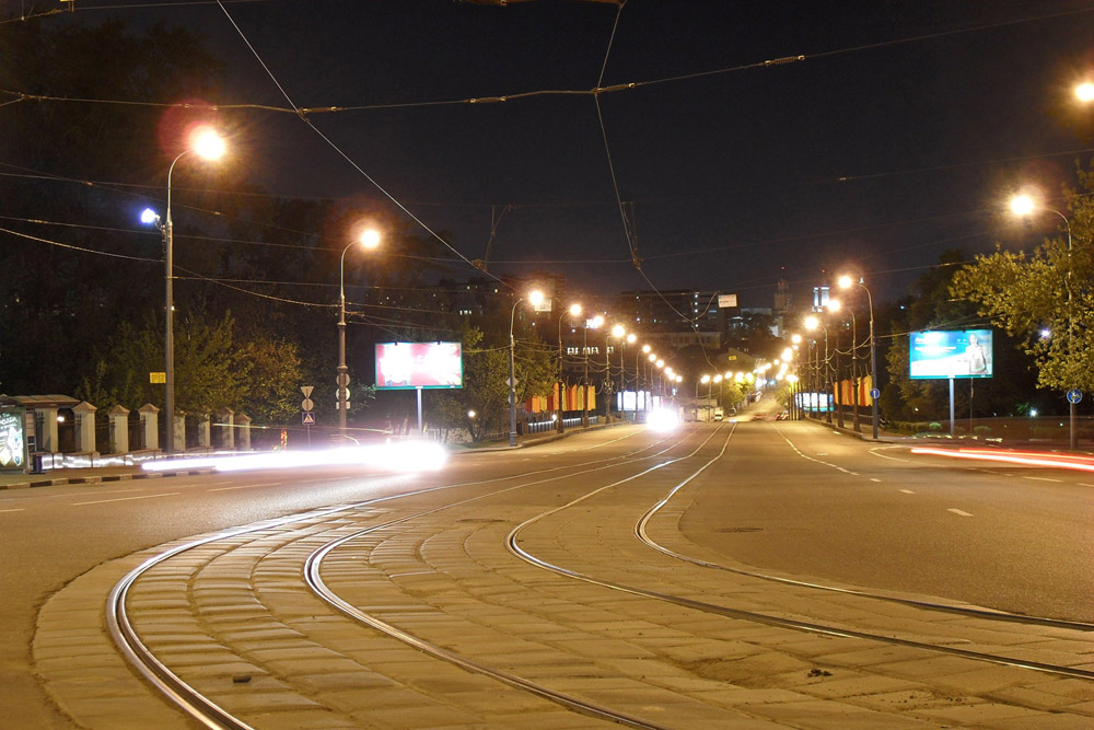 Moscow — Trаm lines: Central Administrative District