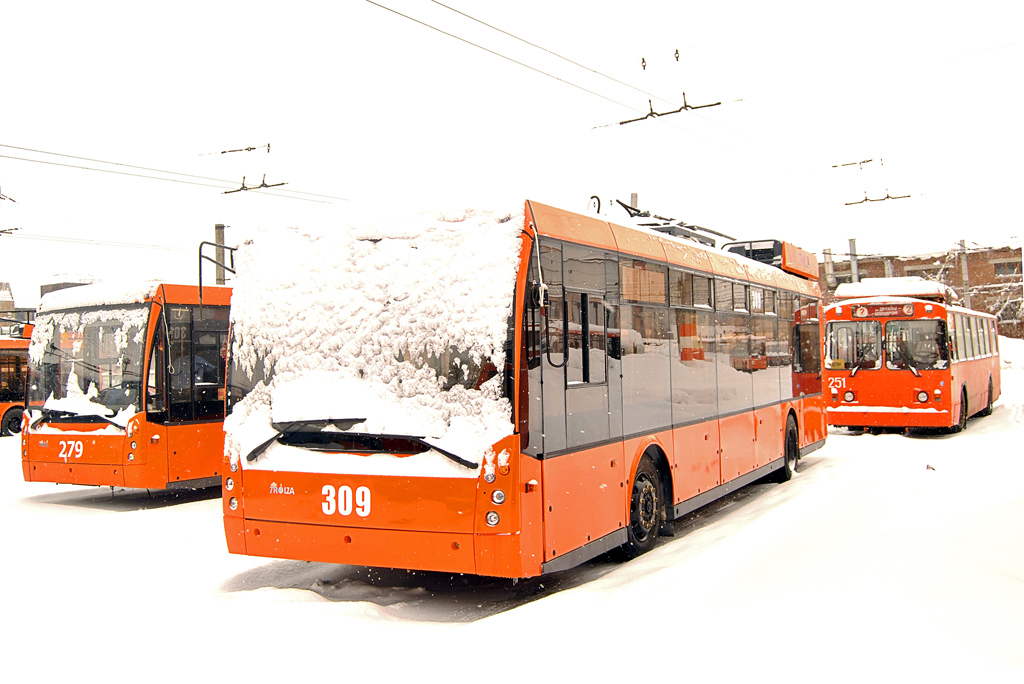 Пермь, Тролза-5265.00 «Мегаполис» № 309