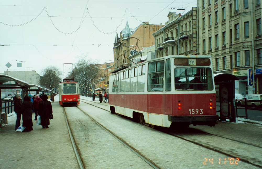 Sankt Peterburgas, LM-68M nr. 1555; Sankt Peterburgas, LM-68M nr. 1593