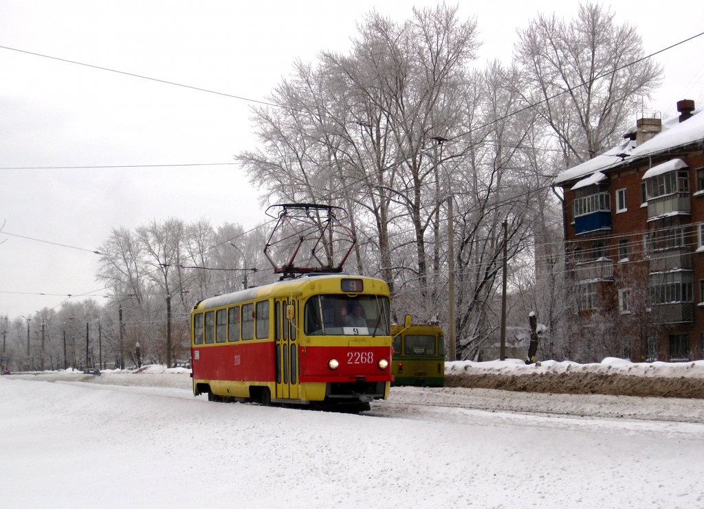 Ижевск, Tatra T3SU (двухдверная) № 2268