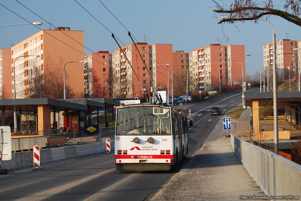 Злин, Škoda 15Tr13/6M № 348
