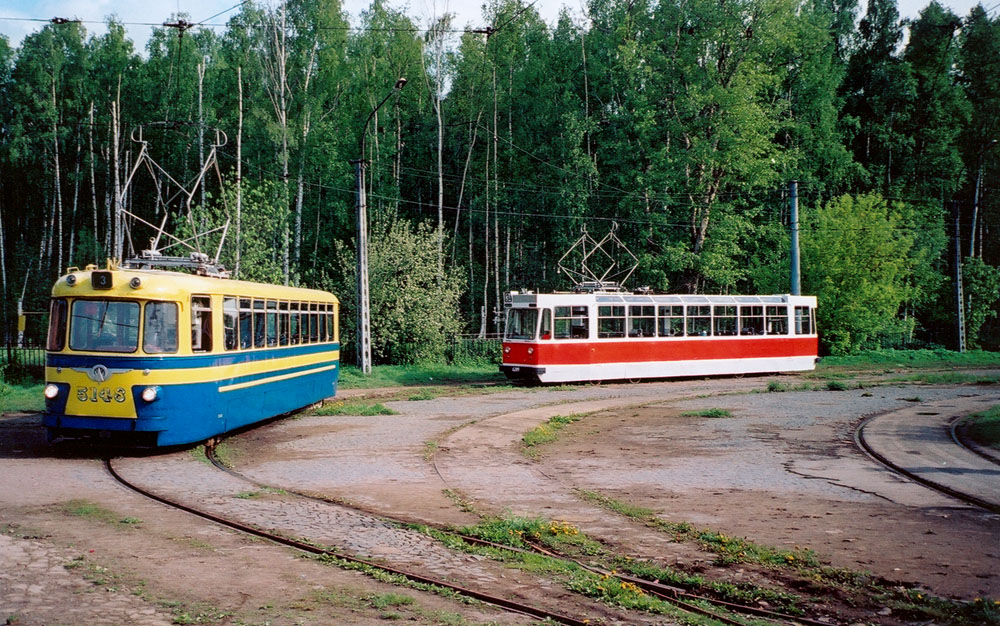 Санкт-Петербург, ЛМ-57 № 5148; Санкт-Петербург, ЛМ-68 № 6249