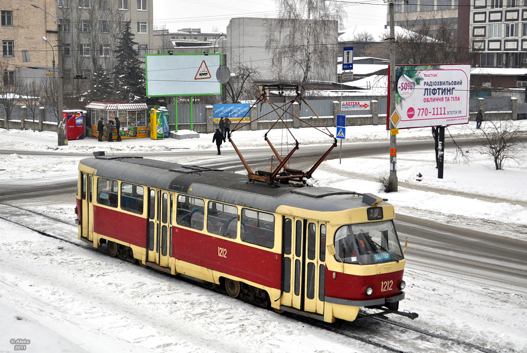 დნიპრო, Tatra T3SU № 1212