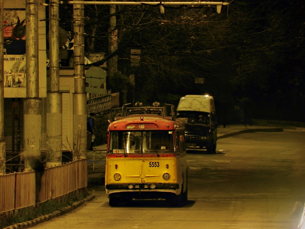 Крымский троллейбус, Škoda 9Tr21 № 5553