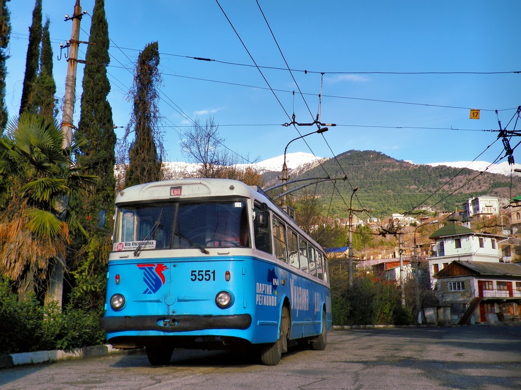 Krymski trolejbus, Škoda 9Tr21 Nr 5551