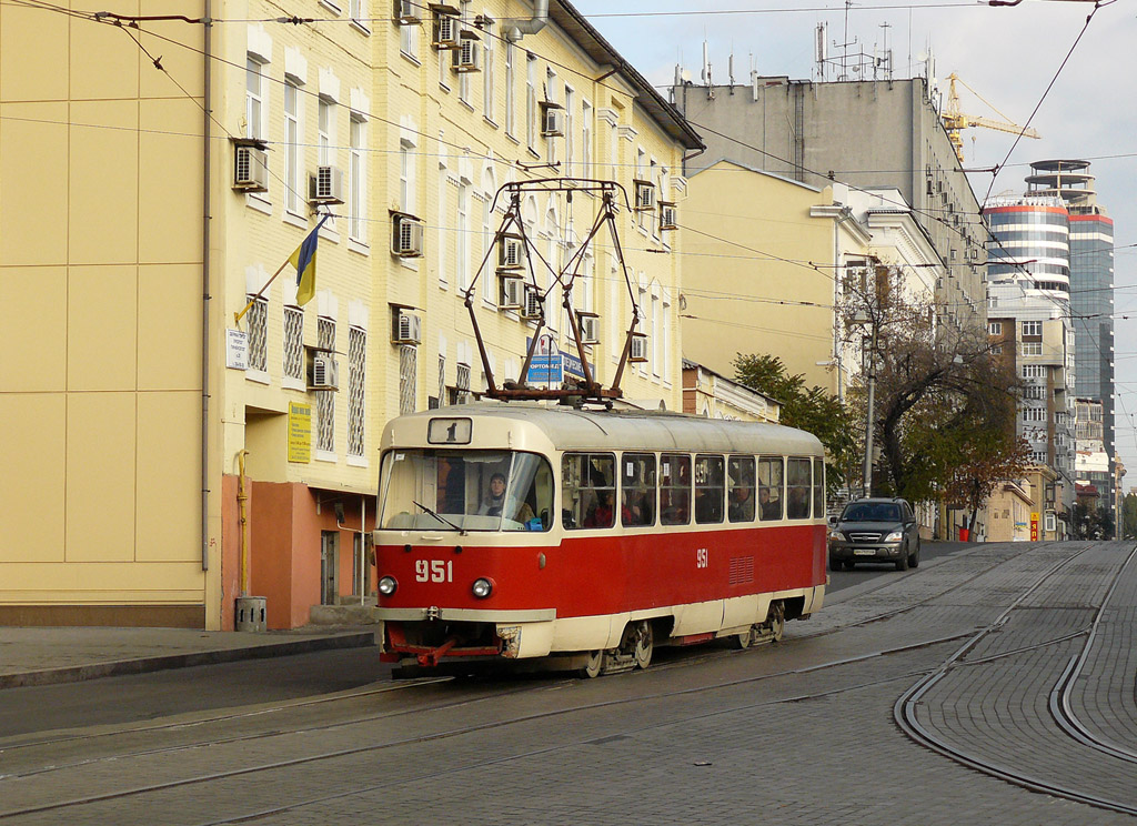 Донецк, Tatra T3SU № 951