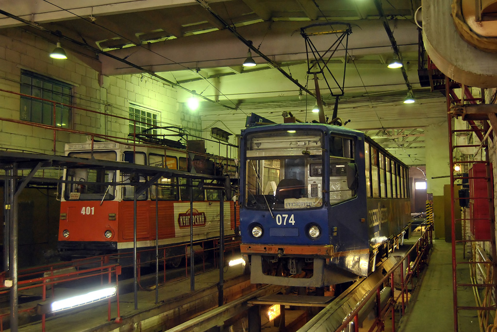 Пермь, 71-605 (КТМ-5М3) № 401; Пермь, 71-608КМ № 074