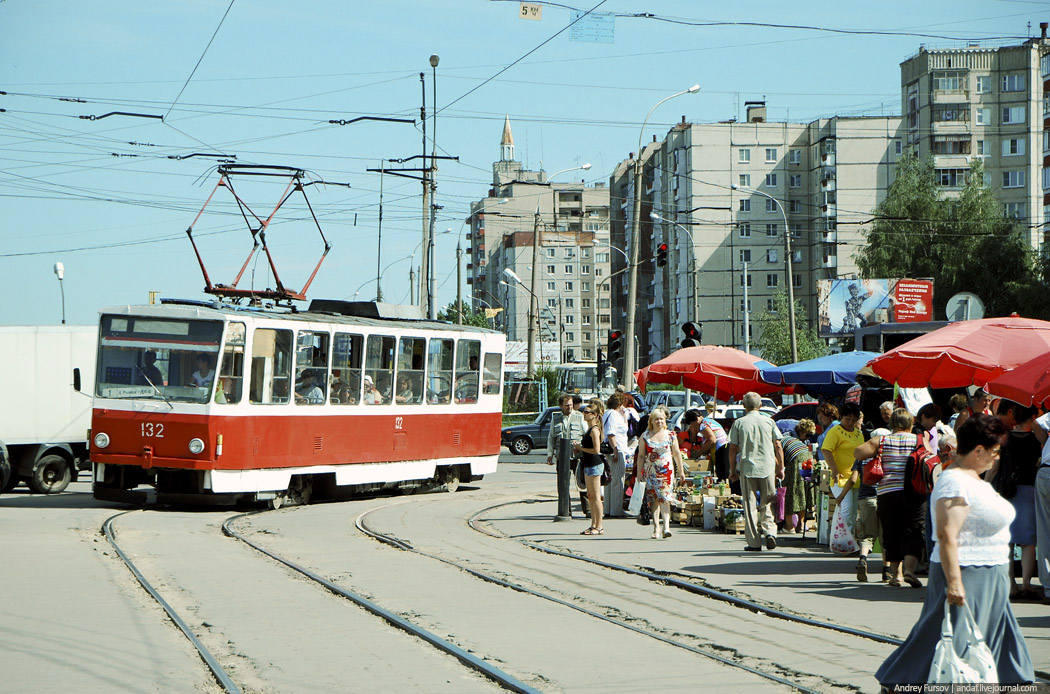 Липецк, Tatra T6B5SU № 132