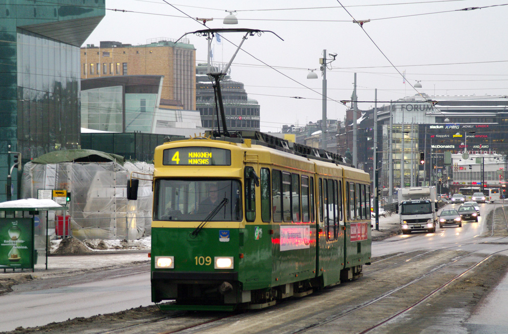 Хельсинки — Эспоо, Valmet MLNRV2 № 109