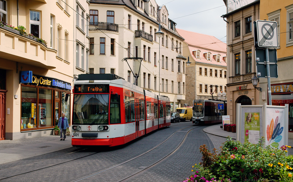 Галле, Duewag MGT6D № 501