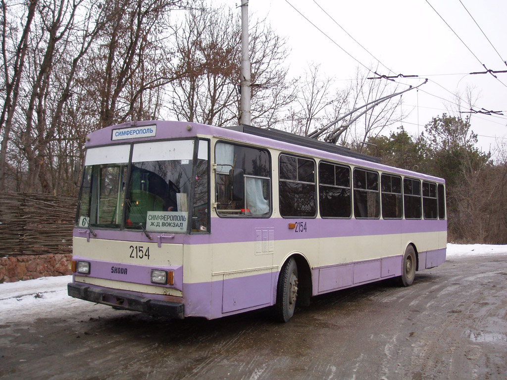 ყირიმის ტროლეიბუსი, Škoda 14Tr11/6 № 2154