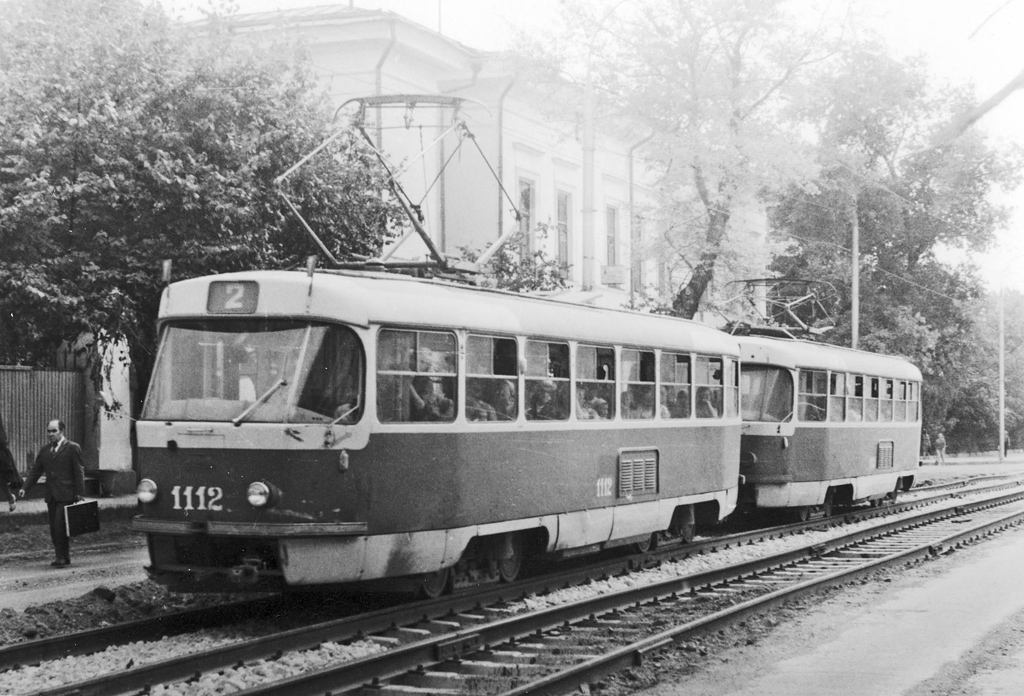 Ульяновск, Tatra T3SU (двухдверная) № 1112