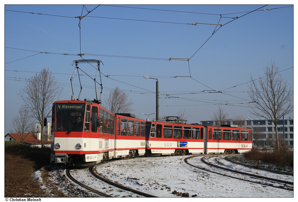 Эрфурт, Tatra KT4DM № 495