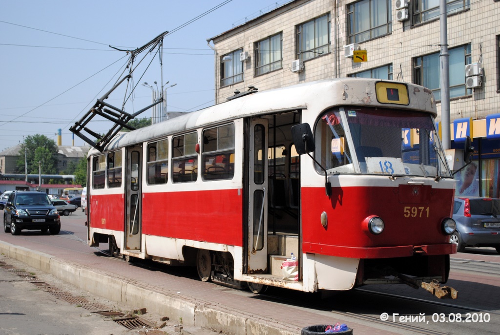 Киев, Tatra T3SU № 5971