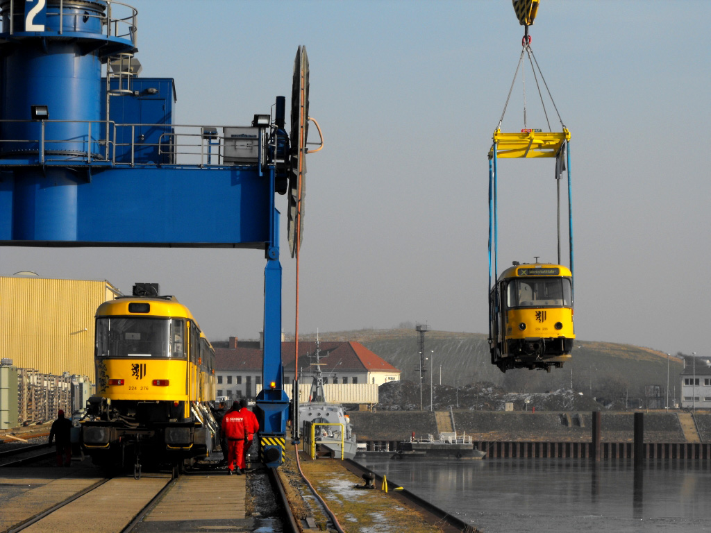 Дрезден, Tatra T4D-MT № 224 276; Дрезден — Отправка трамваев Tatra в Восточную Европу