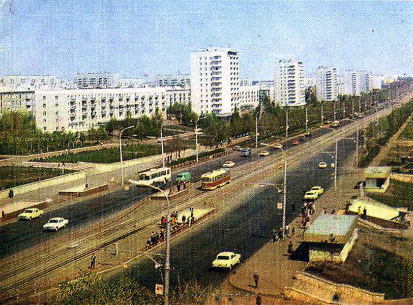 Уфа — Закрытые трамвайные линии; Уфа — Исторические фотографии; Уфа — Троллейбусная сеть — юг