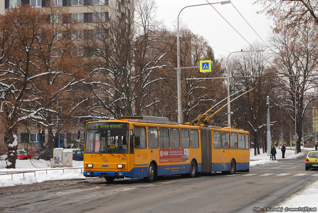 Злин, Škoda 15Tr13/6M № 351