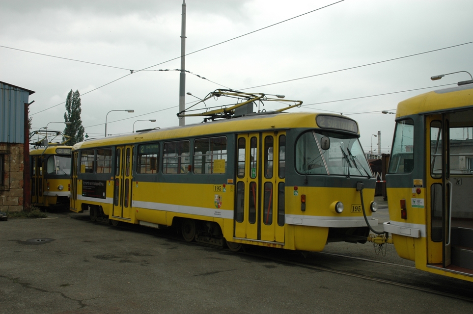 Пльзень, Tatra T3 № 195