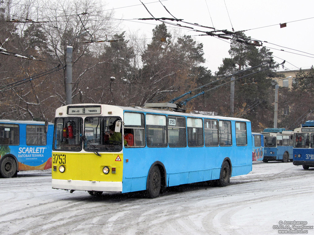 Челябинск, ЗиУ-682В-012 [В0А] № 3753