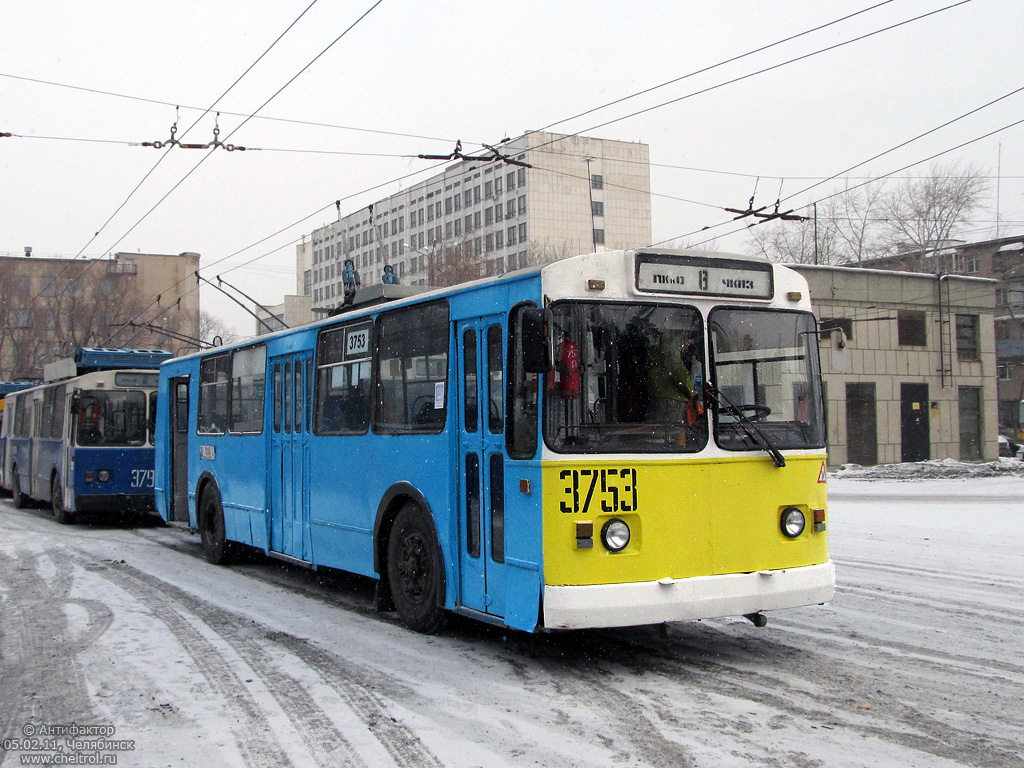 Челябинск, ЗиУ-682В-012 [В0А] № 3753