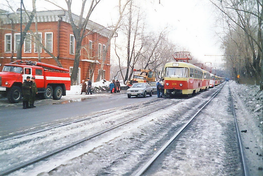 Екатеринбург, Tatra T3SU № 206