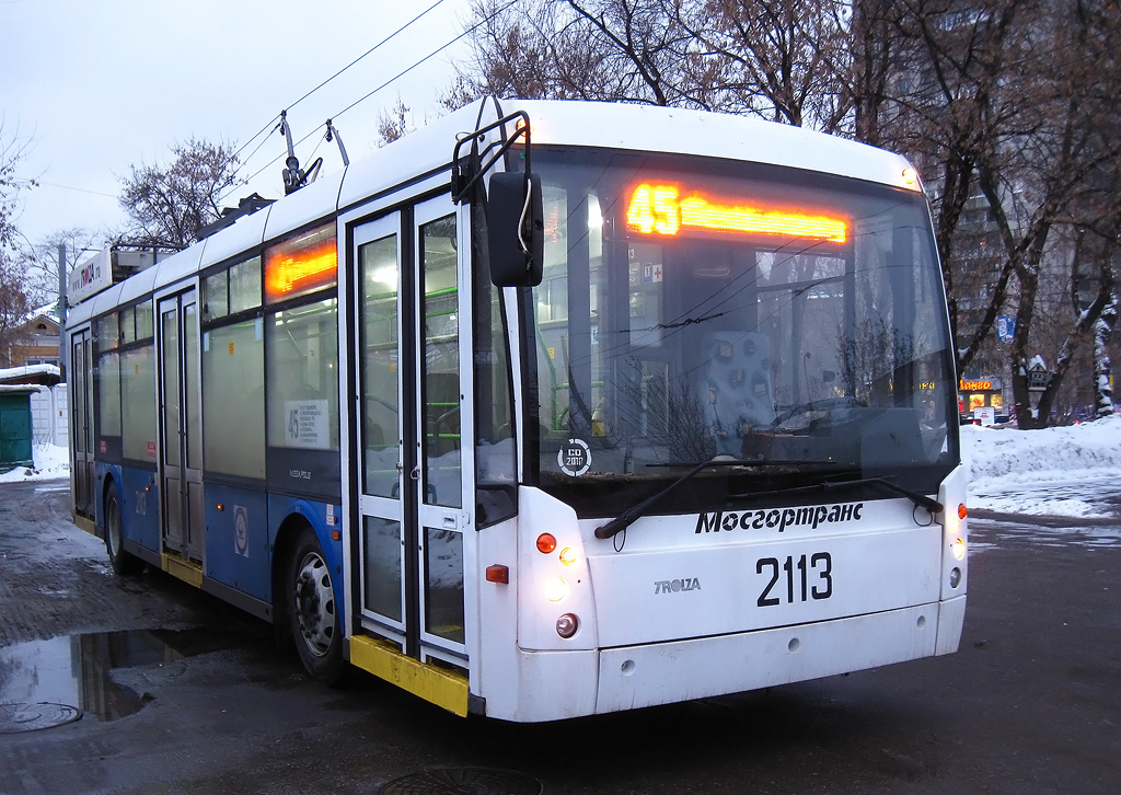 Москва, Тролза-5265.00 «Мегаполис» № 2113