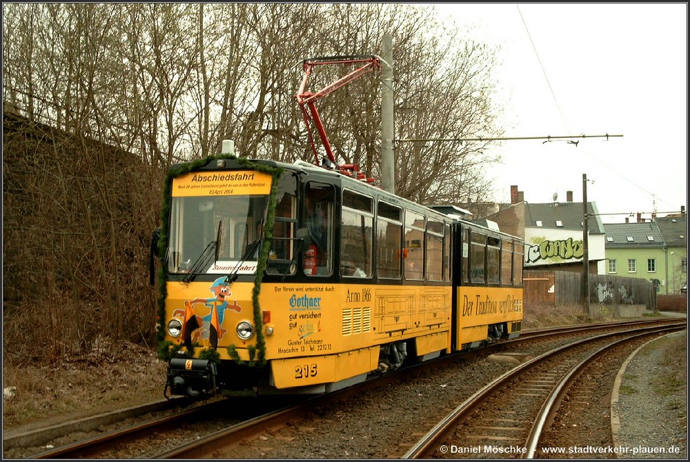 Плауэн, Tatra KT4DM № 215