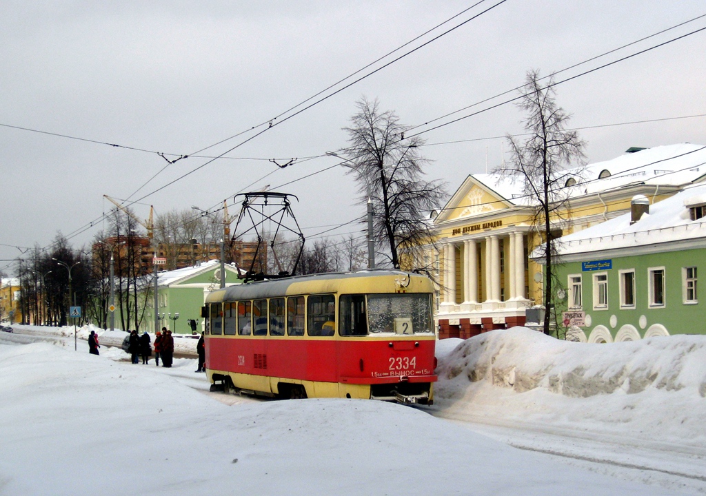 Ижевск, Tatra T3SU № 2334