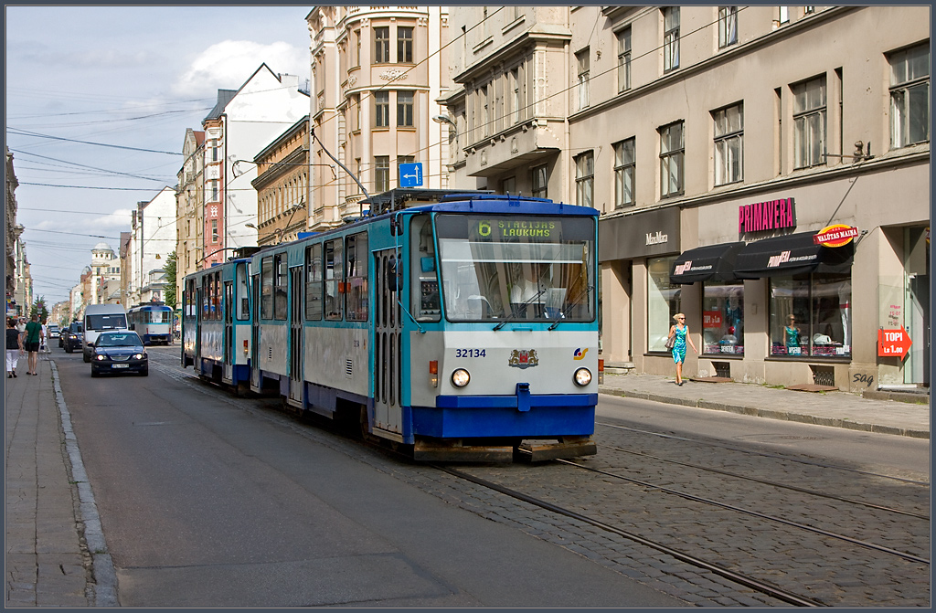 Рига, Tatra T6B5SU № 32134