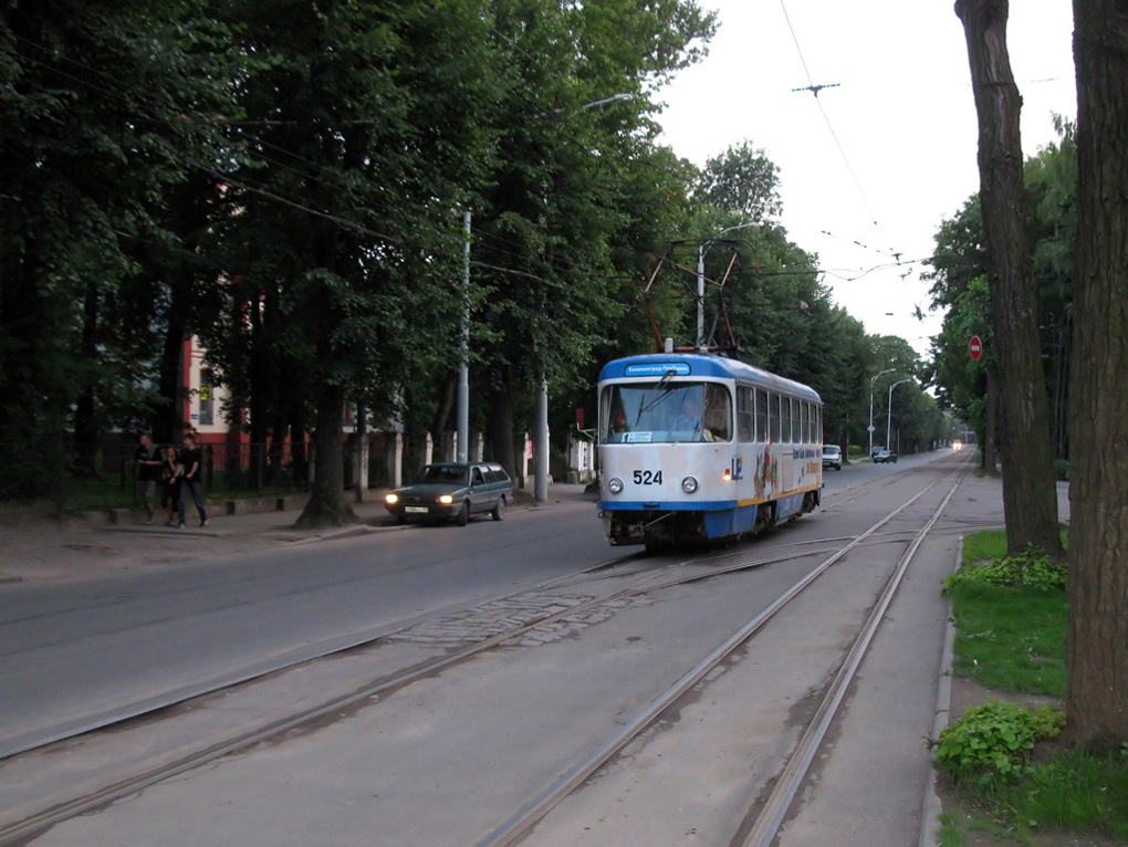 Kaliningrad, Tatra T4D # 524