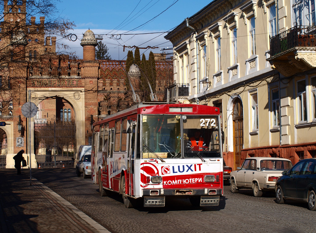 Черновцы, Škoda 14Tr02/6 № 272