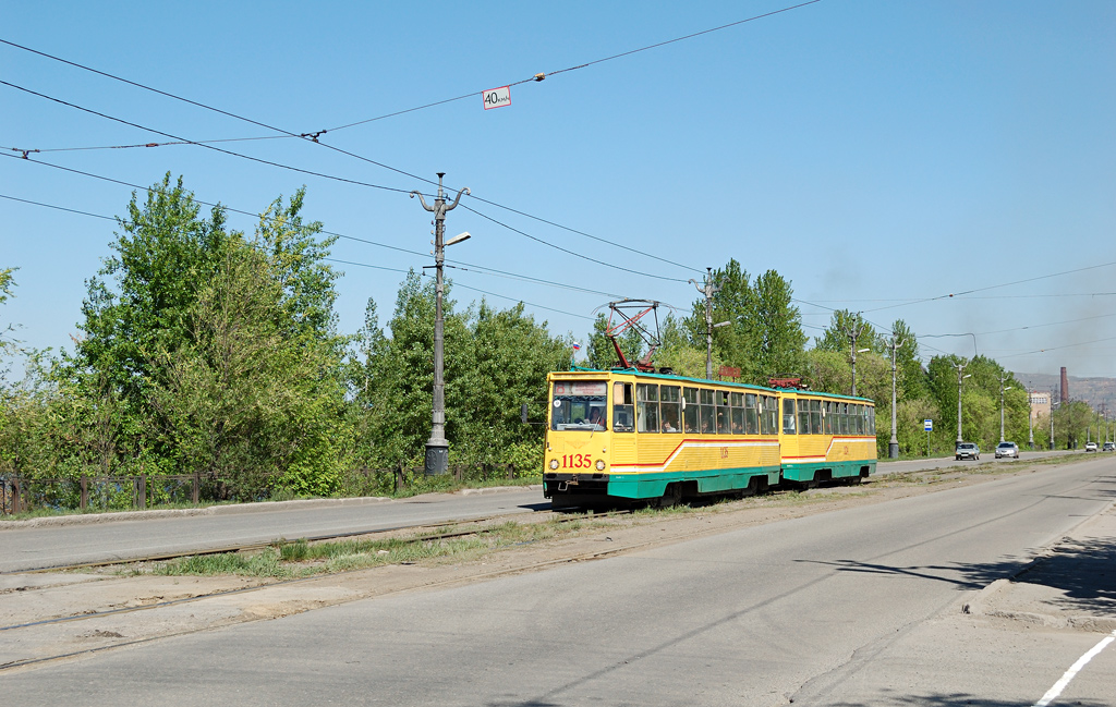 Магнитогорск, 71-605 (КТМ-5М3) № 1135; Магнитогорск, 71-605 (КТМ-5М3) № 1134