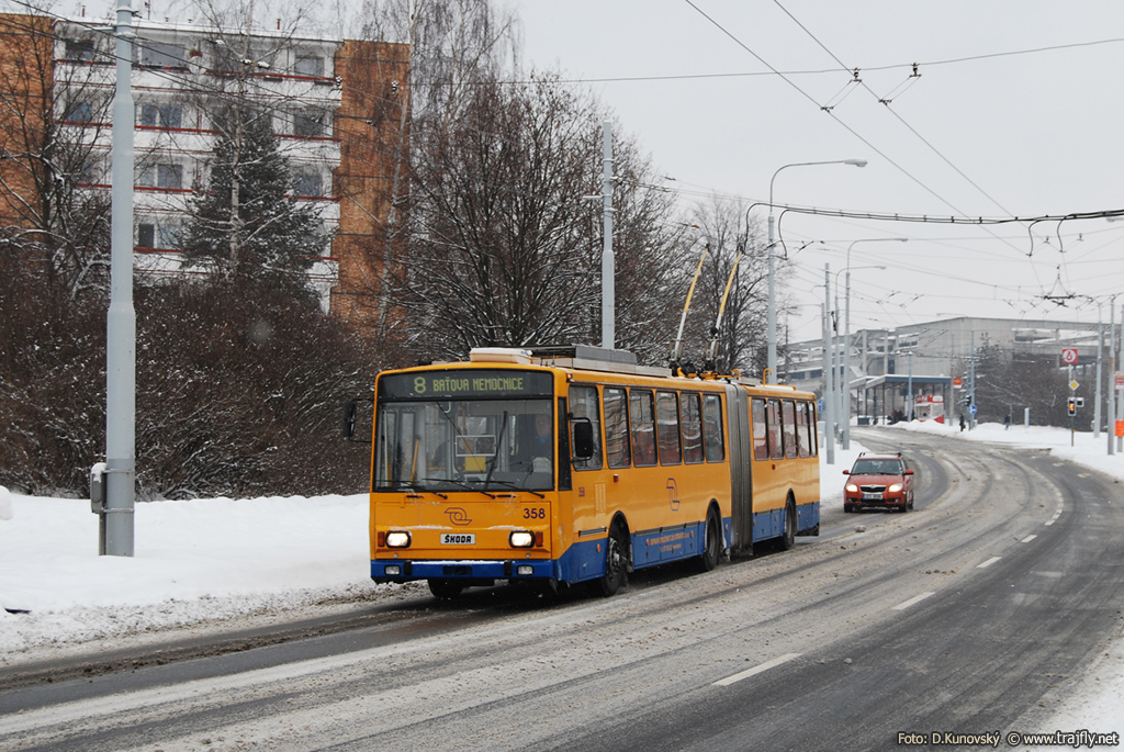Zlín, Škoda 15Tr13/6M č. 358