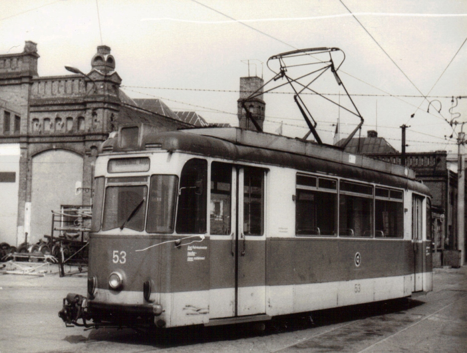 Cottbus, Gotha T57 Nr. 53; Cottbus — Old photos Cottbus, Gotha T57 Nr. 53; Cottbus — Old photos