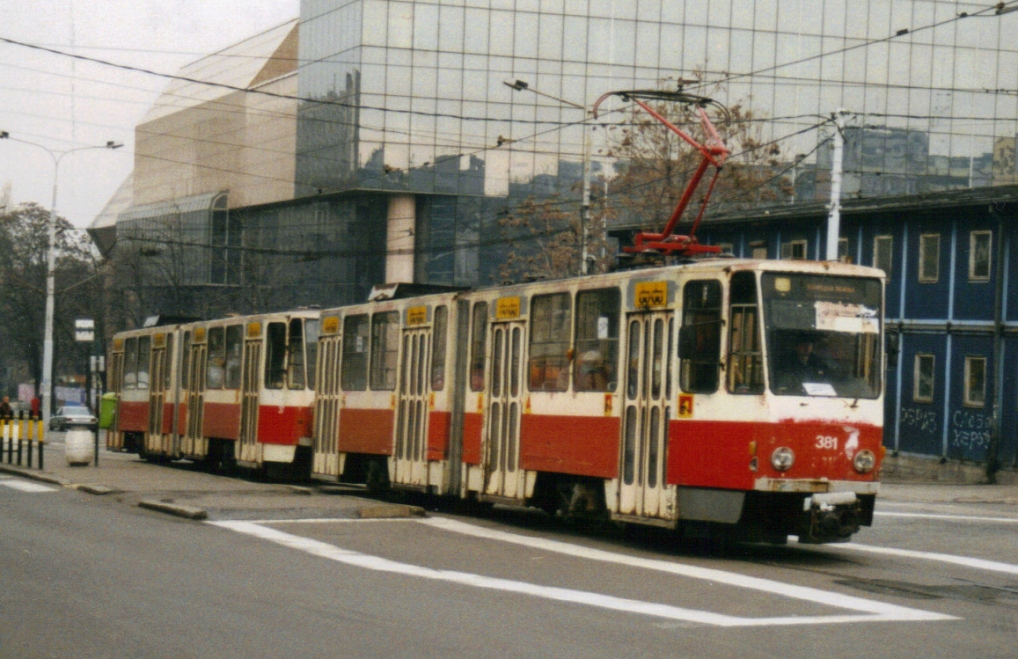 Белград, Tatra KT4YU № 381