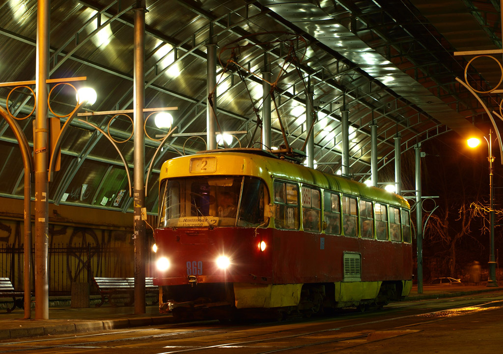 Лвов, Tatra T4SU № 869