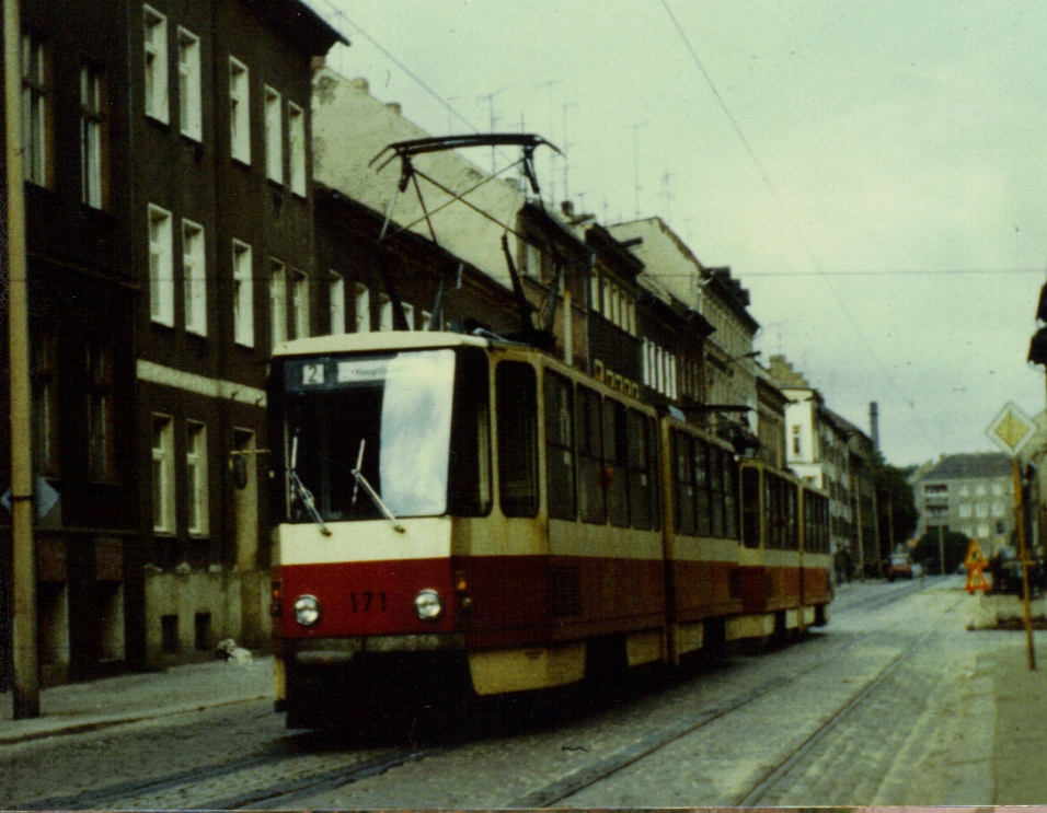 Бранденбург-на-Хафеле, Tatra KT4D № 171; Бранденбург-на-Хафеле — Старые фотографии