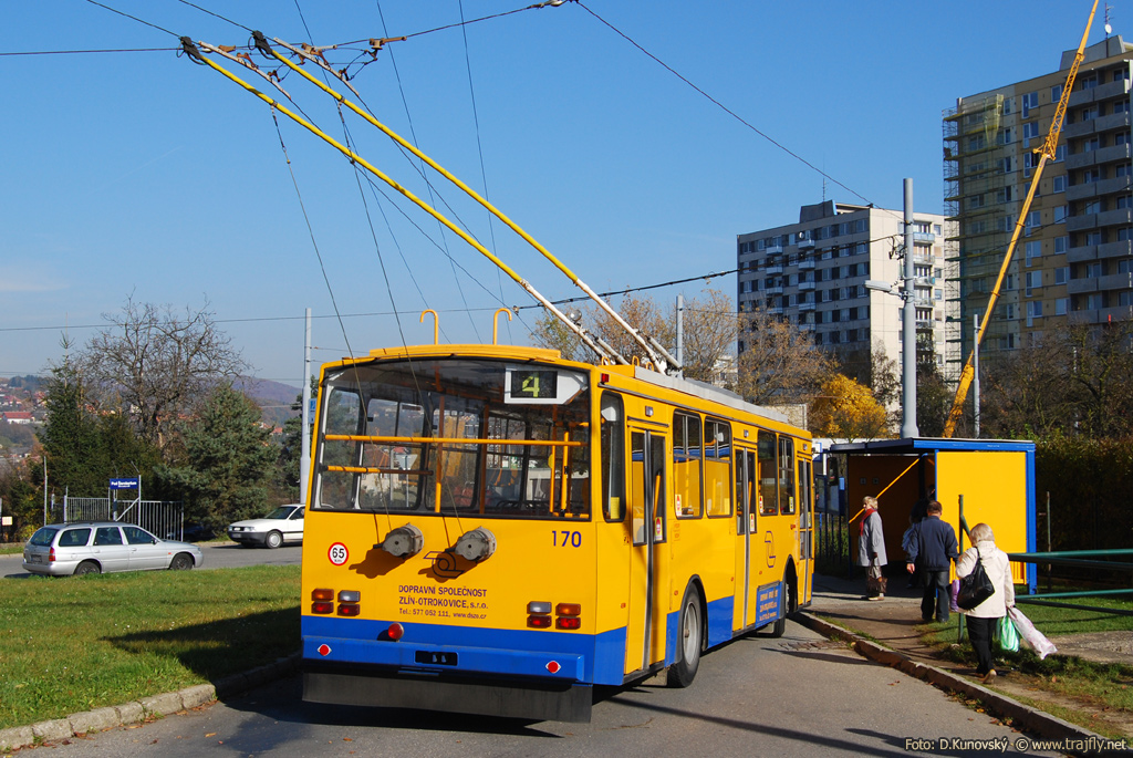 Злин, Škoda 14Tr17/6M № 170