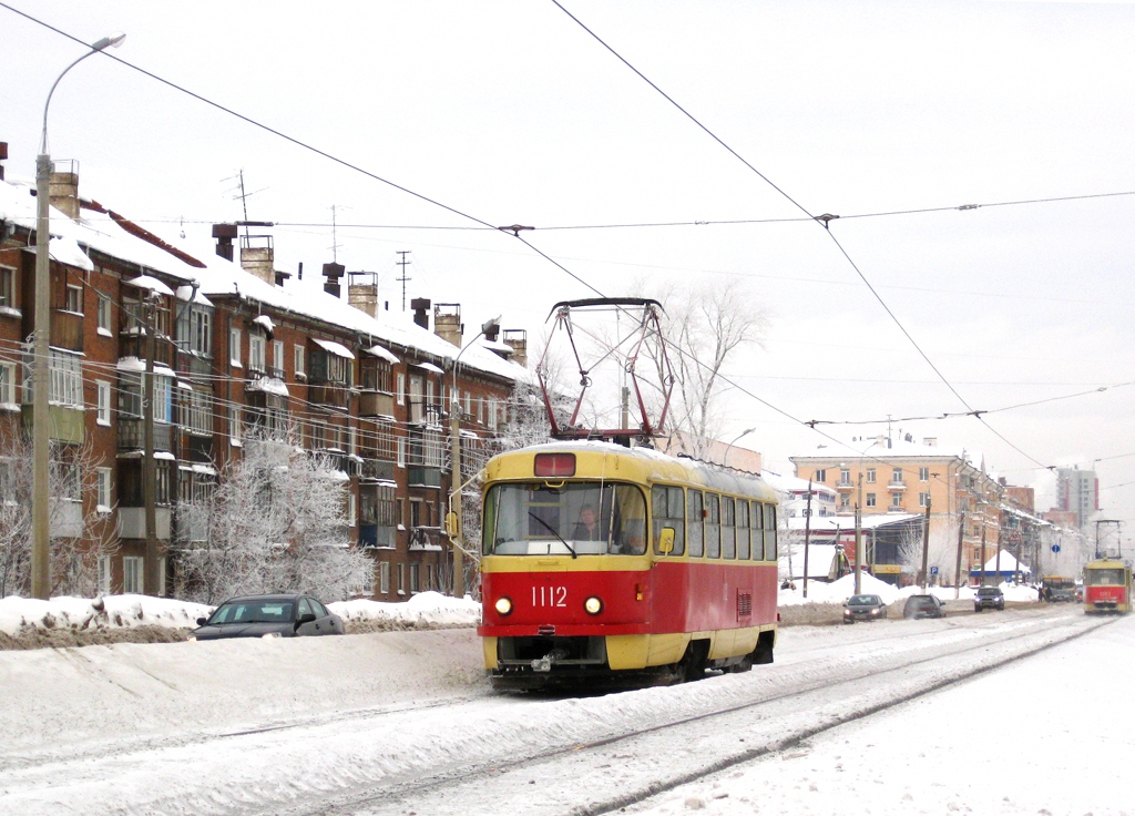 Iževska, Tatra T3SU (2-door) № 1112